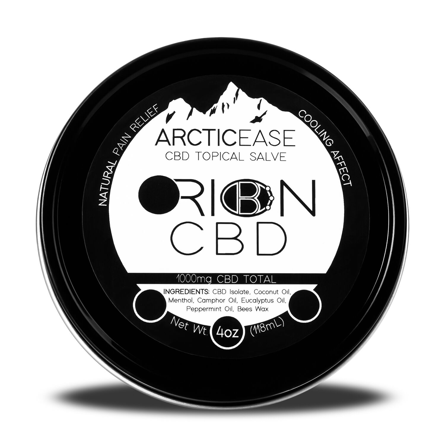 OrionCBD-ArcticEase Salve TIN